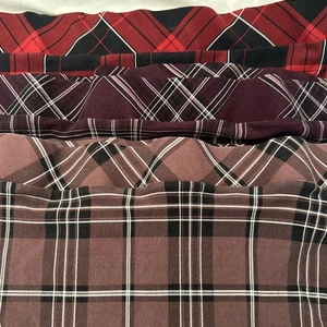 Torrid Women’s Plaid Ponte Pencil Skirt Midi Length Size 1 / 14-16 Bundle Of 3 - Picture 1 of 14