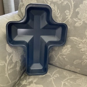 WILTON CROSS Kruzifix Kuchenform Taufe/Ostern/Weihnachten - Bild 1 von 4
