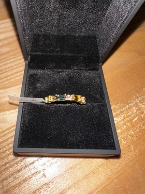 Gelbgold-Ring 14 Karat mit Turmalin - Bild 1 von 4