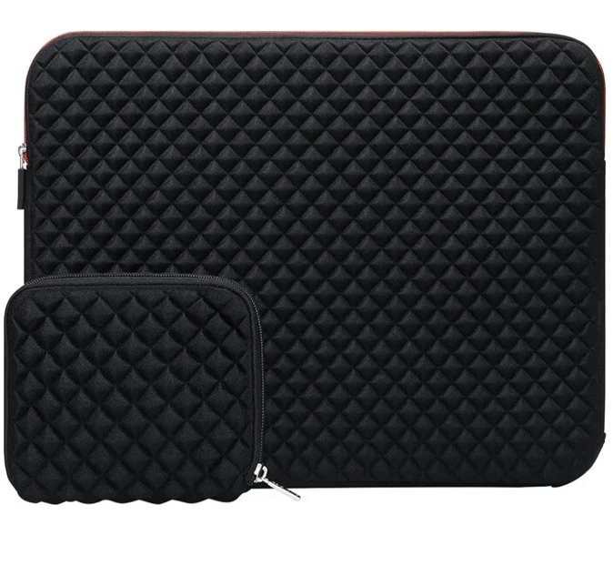 Travelon Neoprene Laptop Sleeve Case For 17 Inch MacBook, Notebook, Sony, Lenovo - Protective & Foldable