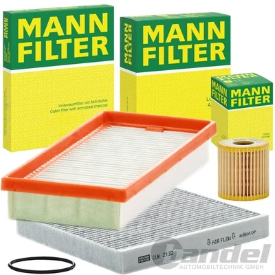 MANN FILTER INSPEKTIONSPAKET passend für SMART FORTWO 451 0.8 CDI 45+54 PS - Bild 1 von 4