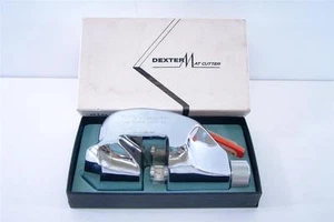 VINTAGE DEXTER MAT CUTTER FOR PHOTO FRAMES SCRAPBOOKING 5 NEW BLADES IN BOX - Picture 1 of 12