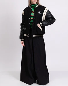 RRP€245 MOA CONCEPT x LOONEY TUNES Varsity Jacket Size XL Padded Embroidered - Picture 1 of 9