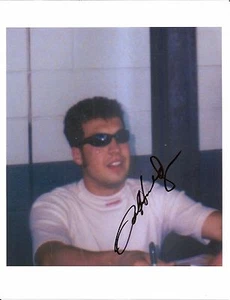 2002 SAM HORNISH JR. autographed INDIANAPOLIS 500 PHOTO INDY CAR PENNZOIL CHEVY - Picture 1 of 2