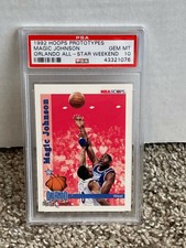 1992 NBA Hoops Prototypes - MAGIC JOHNSON - All Star Weekend - PSA 10 Lakers