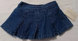 Starting Out Baby Girls Denim Pleated Skirt w/Panties Size 6 Months NWT - Picture 1 of 6