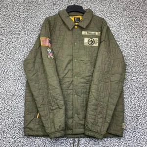 Pittsburgh Steelers Jacket Men Large Camo Nike Salute to Service New - Picture 1 of 8