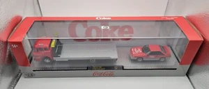 M2 Coca-Cola 1990 Ford Mustang GT 5.0 Foxbody C8000 Flatbed Truck NIB 750 Chase - Picture 1 of 7