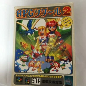 ASCII 1996 RPG Maker 2 Nintendo Super Famicom SNES Used Rare Japanese Retro Game - Picture 1 of 12