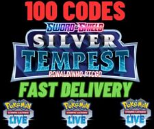 100x Silver Tempest Codes Booster Pokémon TCG LIVE - PTCGL - SENT FAST