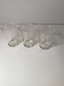 Vintage Juice Glasses| Anchor Hocking Clear 4oz Juice Glasses - Picture 1 of 1
