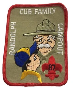 Pfadfinder BSA Randolph Jungtierlager Aufnäher - Bild 1 von 4