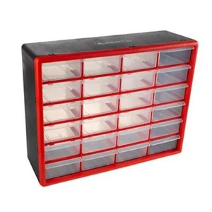 24 Plastic Drawers Organizer - Compartment Storage - Desktop and 24 Drawers - Picture 1 of 6