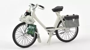 Model motorcycle moped Norev Solex Scale 1:18 1969 White Motor Bike vehicles - Picture 1 of 1