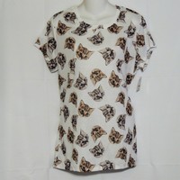 Wound Up Cat Kitten Shirt New Junior Size M 7-9