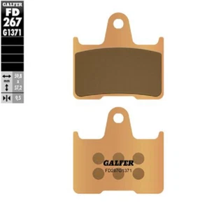 GALFER Pastillas De Freno Sinterizadas Para HARLEY DAVIDSON XL 1200C 1200X - Imagen 1 de 7