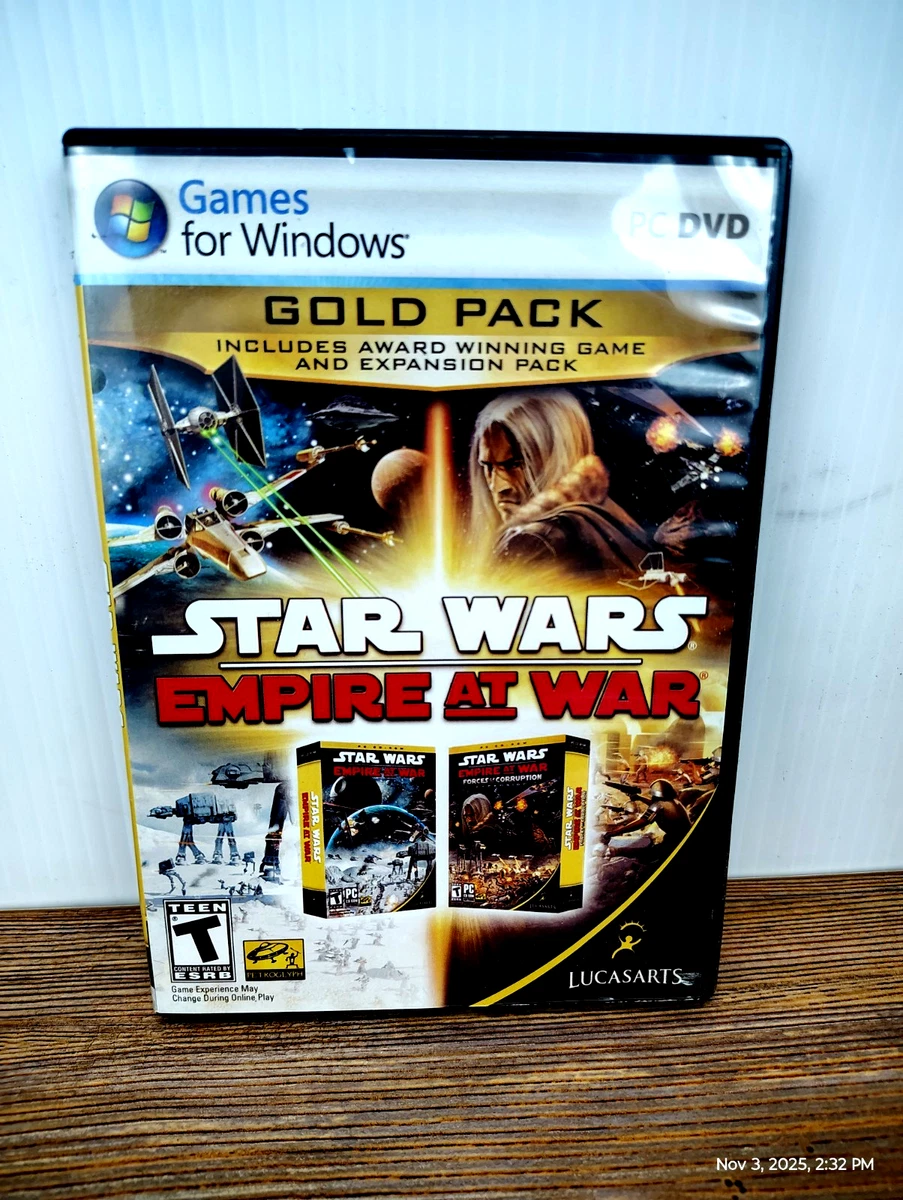 STAR WARS Empire at War-Gold Pack Video Games for sale | eBay