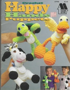 Happy Hands Puppets ~ Annie's Attic - Crochet - Picture 1 of 2