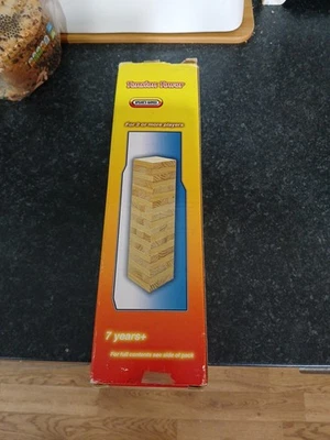 Tension Tower Game By Spears Games Wooden Strategy Game Vintage Rare Xmas Fun - Image 1 of 3
