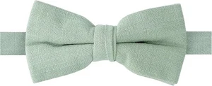 Spring Notion Men's Linen Blend Bow Tie - Picture 1 of 2