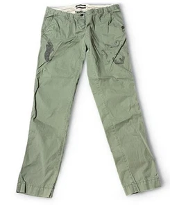 Maison Scotch Unisex Green Pants Jeans La Femme Selon Marie Depuis Sz W 30 L 32 - Picture 1 of 9