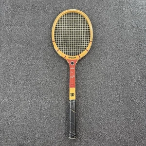 Raqueta de tenis de madera Wilson Stan Smith Capri vintage agarre de 4 1/2 - Imagen 1 de 11