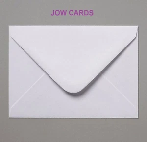 1000 White C6 / for A6 Cards Dia. Flap Envelopes 100gsm - Picture 1 of 1