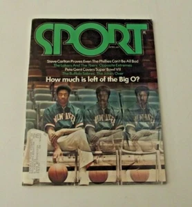 1973 Sport Magazine April Vintage Oscar Robertson Ex+ - Picture 1 of 1