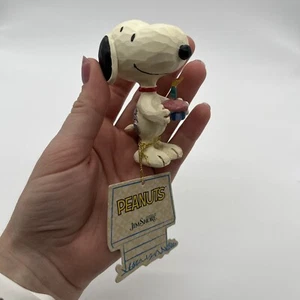 Jim Shore Snoopy Cumpleaños Mini 4059441 Charlie Brown - Imagen 1 de 9