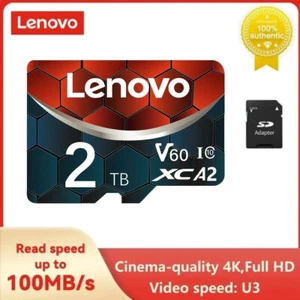 2TB UHS-I Class 10 Micro SDHC/SDXC Memory Card & Adapter for Phone/Camera/Drone - Photo 1 sur 13