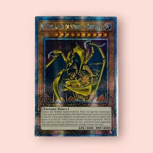 Carta Hamon Lord of Striking Thund Waifu YuGiOh Prisma Foil rara storia di Dio Doujin - Foto 1 di 2