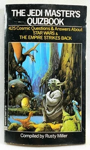 STAR WARS The Jedi Masters Quizbook By Rusty Miller 1982 1st Edition Paperback - Picture 1 of 6