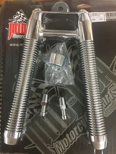 Frame Mount Chrome Billet Oil Cooler Most Harley Davidson Models EVO TC MU 89000 - Picture 1 of 3