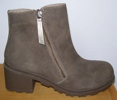 Jellypop Girls KID TAYLAR Brown Block Heel Boots Sz 3 NEW - Image 1 of 4