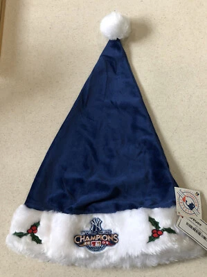 New York Yankees World Series 2009 Champions Christmas Santa Claus Hat - Image 1 of 4