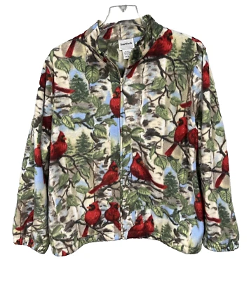 Женская флисовая куртка BonWorth Cardinals размер Large Petite - Изображение 1 из 3