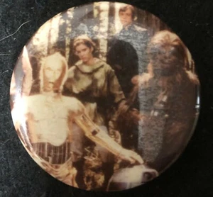 Star Wars Movie Original Vintage Pin Button Pinback - Picture 1 of 2