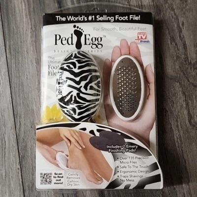 Removedor ergonómico original de limas de pies y callos PedEgg de TeleBrand Foto 1 de 2