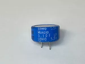 Maxcap .1F 5,5 V Speicher Backup Superkondensator Ultra Kondensator Kappe 0,10F 0,1F FS - Bild 1 von 2