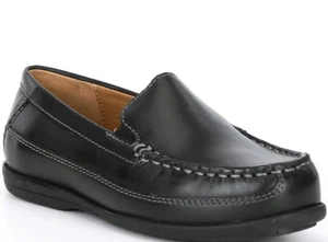Johnston & MurphyBoys' Locklin Leather Venetian Slip-Ons (Toddler) size 8 - Picture 1 of 3