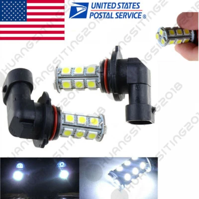 9145 9005 LED Fog Light Bulb for Toyota Tundra 07-13 Tacoma 2005-11 6000K White - Imagem 1 de 4