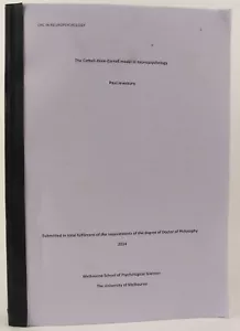 2014 Cattell-Horn-Carroll Model in Neuropsychology Cognitive Abilities 476pp - Foto 1 di 7