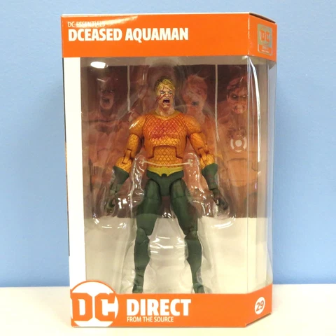DCEASED AQUAMAN DC Direct Essentials #29 7" Action Figure deceased zombie New Cover
