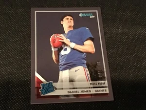 2019 Donruss Football - DANIEL JONES Rated Rookie  #304 - Silver Parallel #/100  - Picture 1 of 1