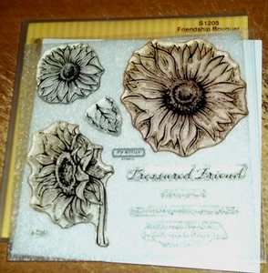 CTMH S1205 FRIENDSHIP BOUQUET ~Sunflowers, Plant a seed of friendship reap a.... - Picture 1 of 2