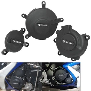 Racing Engine Cover Guard Crash Protection Set For SUZUKI GSXR 600 750 2006-2021 - Bild 1 von 8
