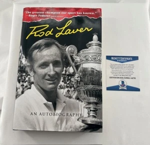 Rod Laver Signed Book Rod Laver: An Autobiography Signed Book Beckett BAS C42762 - Picture 1 of 11