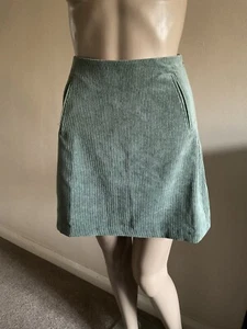 Ladies 28” (Size 10) Waist VICorda Skirt By Vila In Laurel Wreath New Tagged - Picture 1 of 6