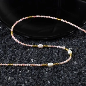 A++ Natürlicher Opal & Peral Facettierte Runde Edelstein Perlen Gold Gefüllte... - Bild 1 von 12