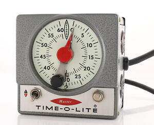 Vintage Time-O-Lite Master Model M-59 Darkroom Enlarger Timer